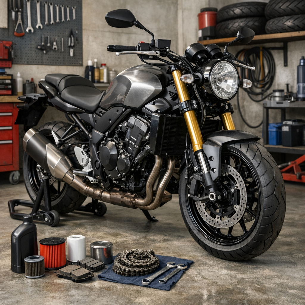 Mantén tu moto lista: repuestos y servicios clave en Rodando.cl